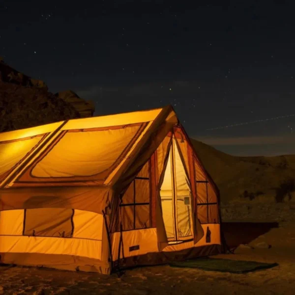 Premium Inflatable Tent with Stove Jack “Panda Air” Large. Best for 1-6 Persons - Image 3